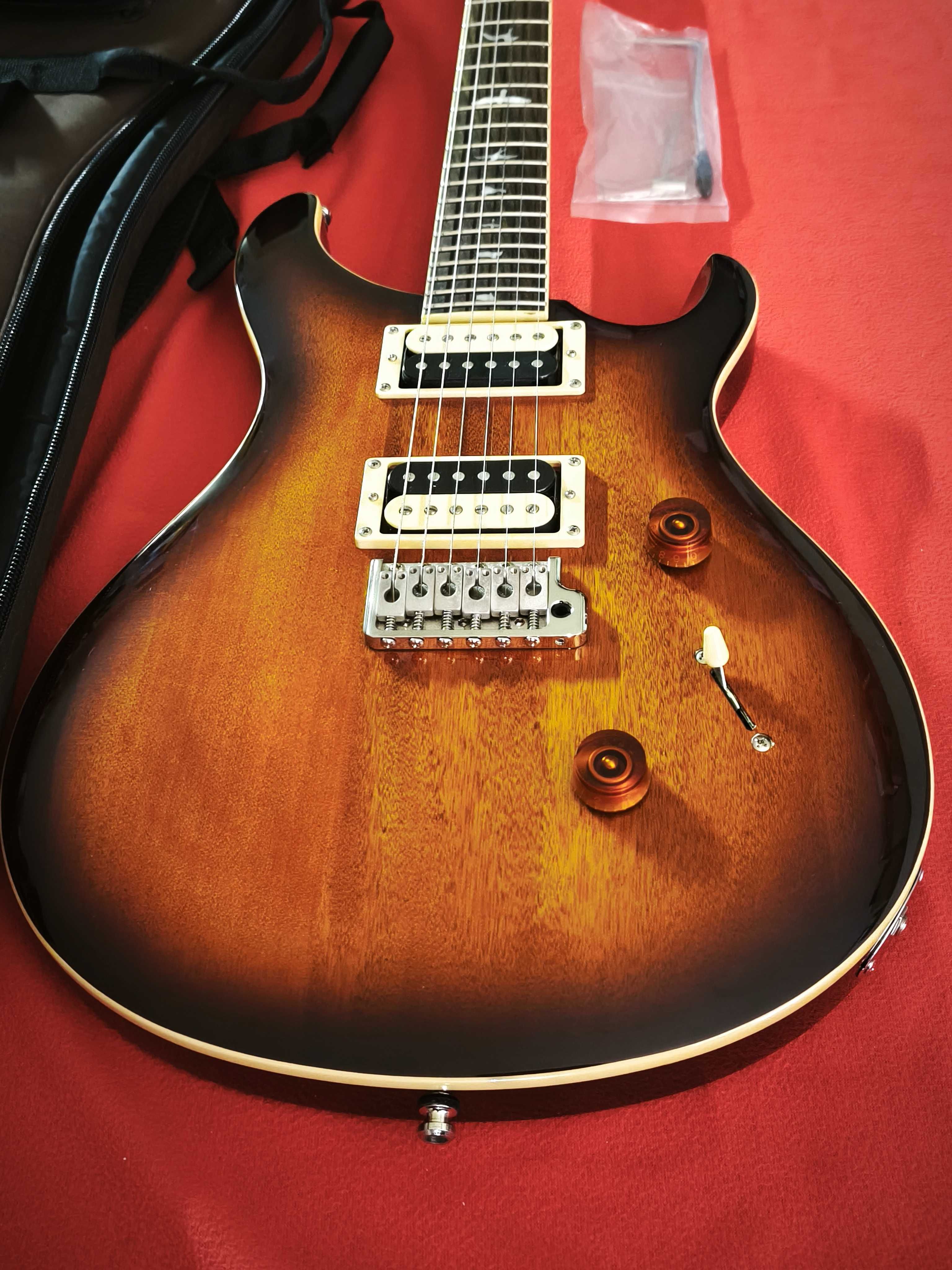 Gitara PRS Standard SE po serwisie plus sztywny pokrowiec