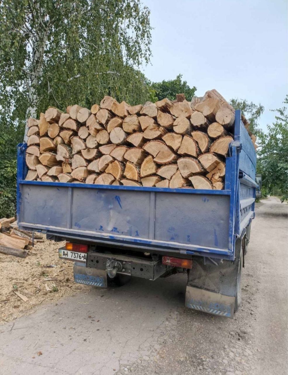 ГАЗОН дров. ДУБ, ГРАБ, АКАЦІЯ. ЩІЛЬНО складений! 1/8/10/22 ск/м
