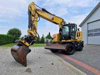 Caterpillar M 316 F  Rototilt +szczypce / pług + podpory / ze Szwecji / 314 315 D 318 C