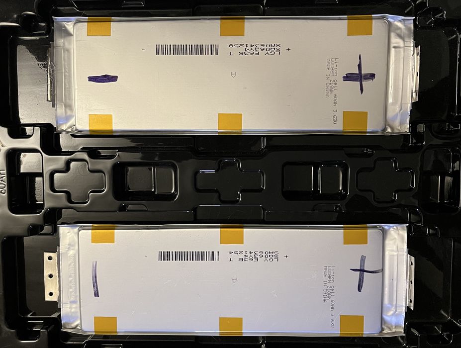 LG chem e63b елементи 6 шт Li-NMC