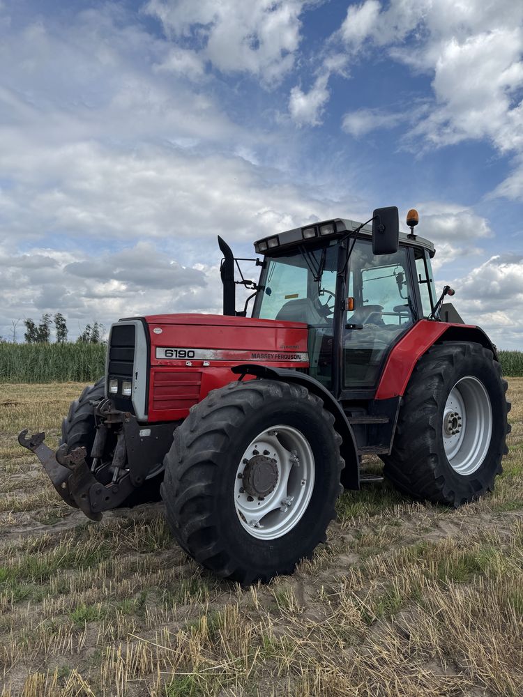 Massey Ferguson 6190, przedni TUZ i wałek