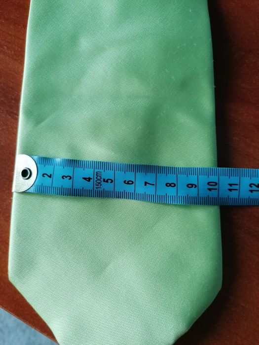 Krawat męski limonka 
Szerokość krawata - 11 cm.
Fir