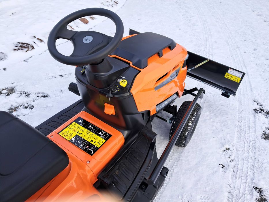 NOWY zestaw traktorek kosiarka GRASS GR86H PŁUG ŚNIEŻNY