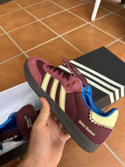 "Buty koszykówki "adidas_Samba_Nylon_Bonner_Fox_Brown R.37