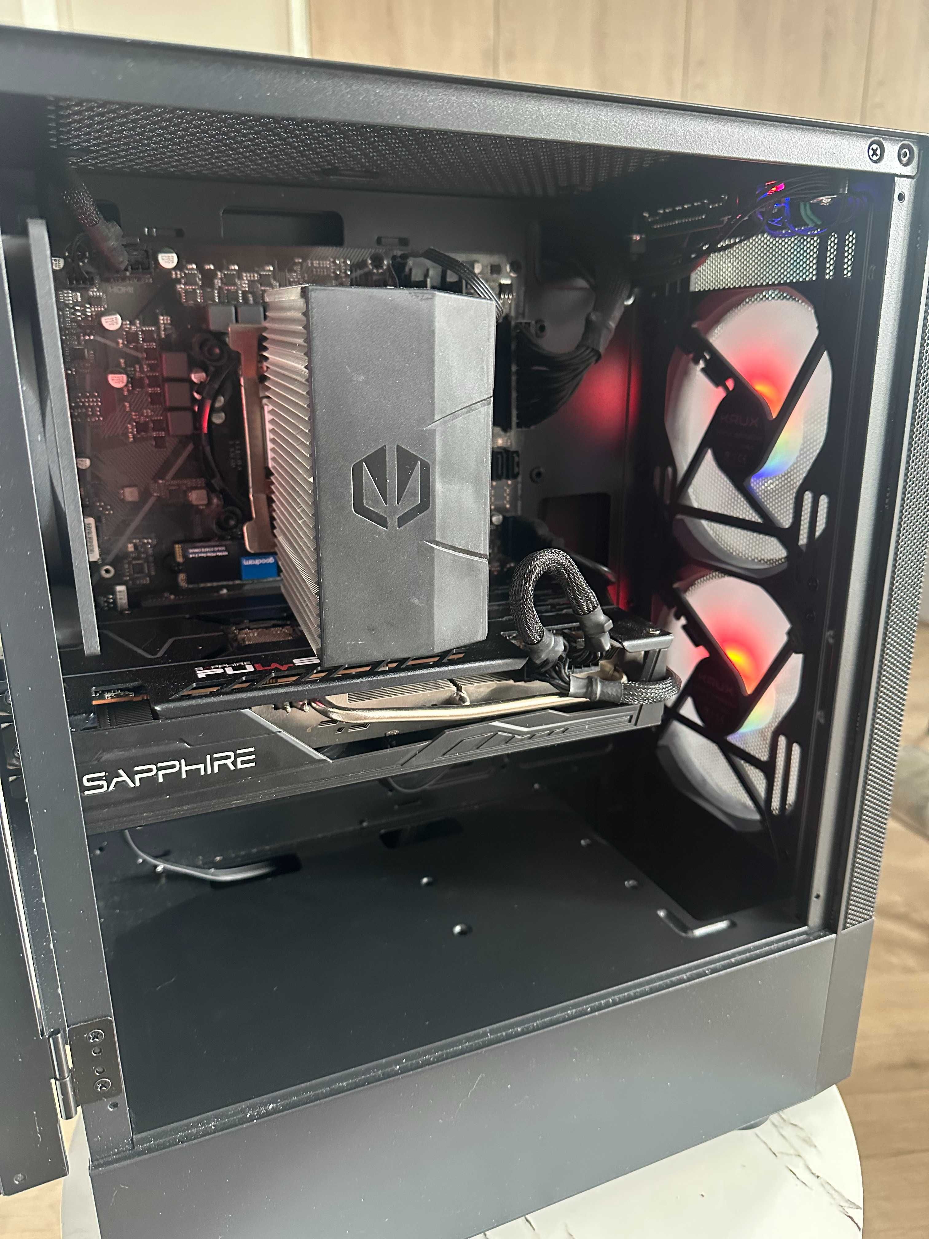 Komputer do gier / pracy – i5 10400, RX 5700, SSD, 16/32GB RAM, RGB!