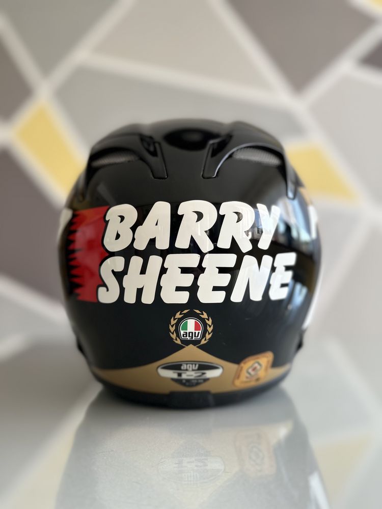 Kask AGV T-2 Barry Sheene Replika