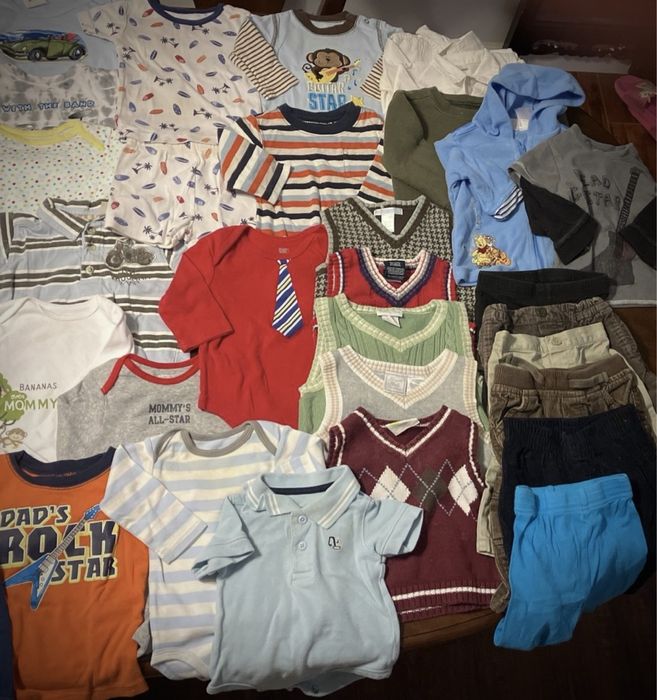 Paka 20 sztuk ubranka dziecko chłopiec set zestaw różne marki