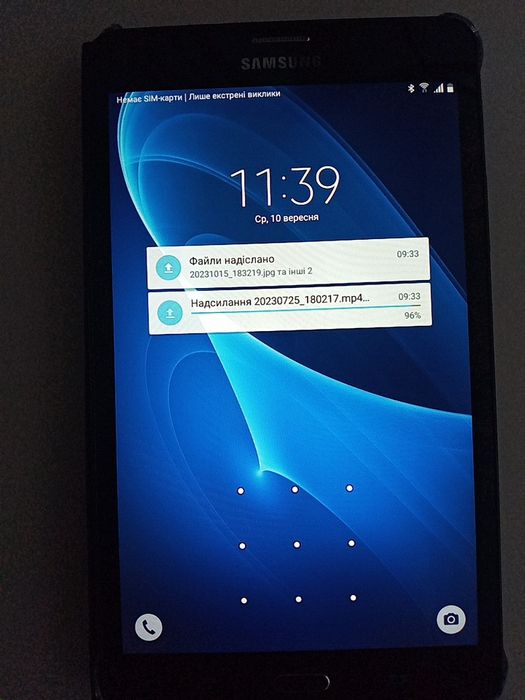 Планшет SAMSUNG Galaxy Tab A (SM-T285) 7"LTE Black Память 8ГБ кар 30