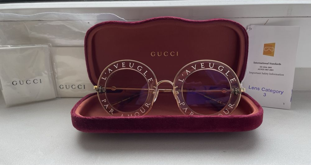 GUCCI L’Aveugle Par Amour Окуляри Очки