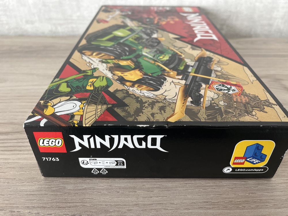 Конструктор Lego Лего Ninjaga 71763 Гоночний автомобіль ЕВО Ллойда