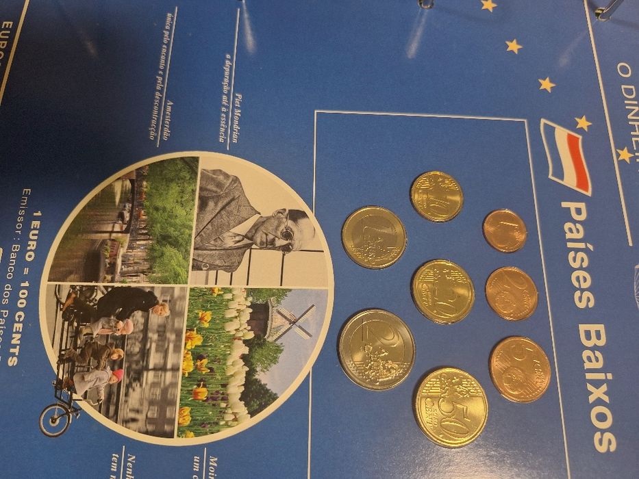 Colecção moedas  do mundo 10 paises não  circuladas