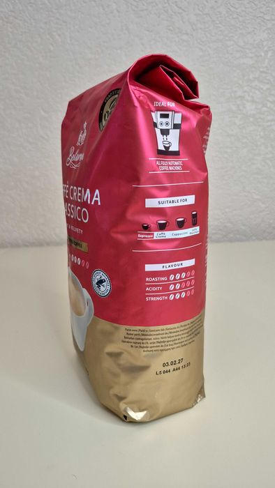 Німецька зернова кава 1кг  Белларом Bellarom Crema Aroma і Classico