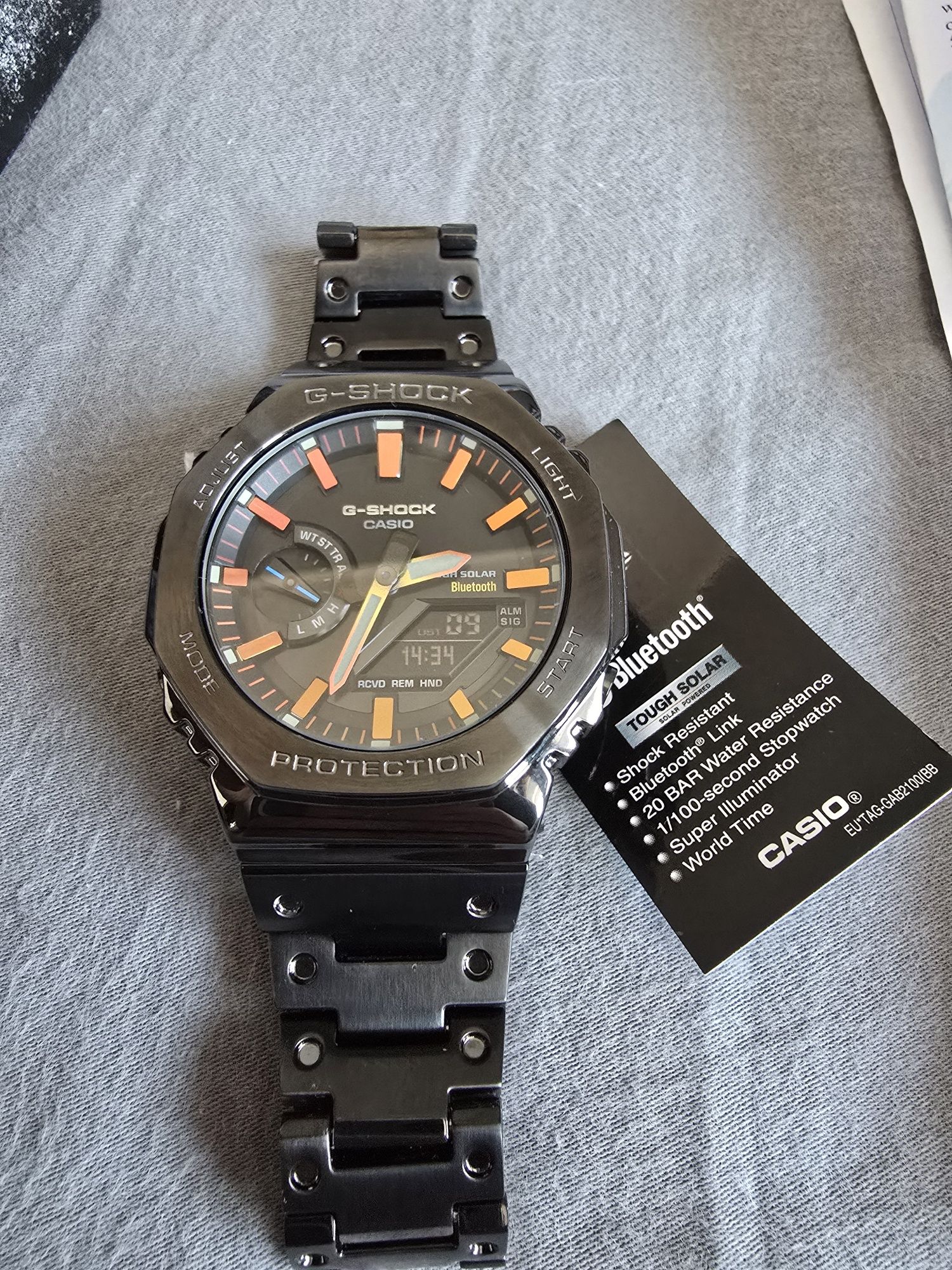 Zegarek Casio G-SHOCK GM-B2100BPC-1AER. Nowy na gwarancji.