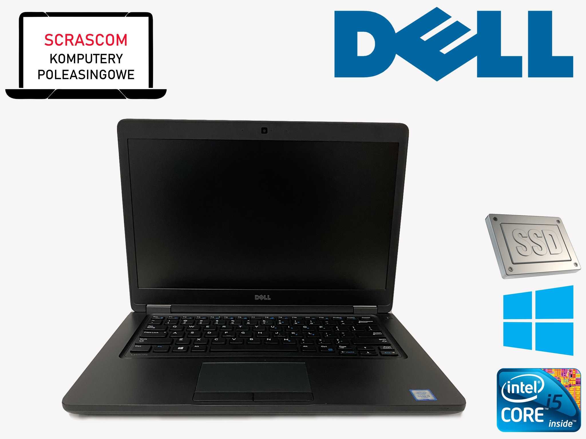 Laptop Notebook Dell Latitude 5480 core i5 8GB RAM 256GB SSD Gwar