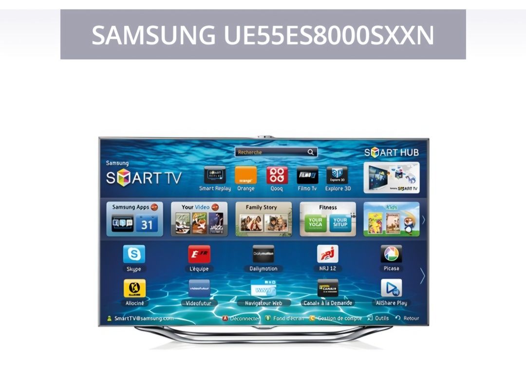 Телевізор Samsung UE55ES8000SXXN