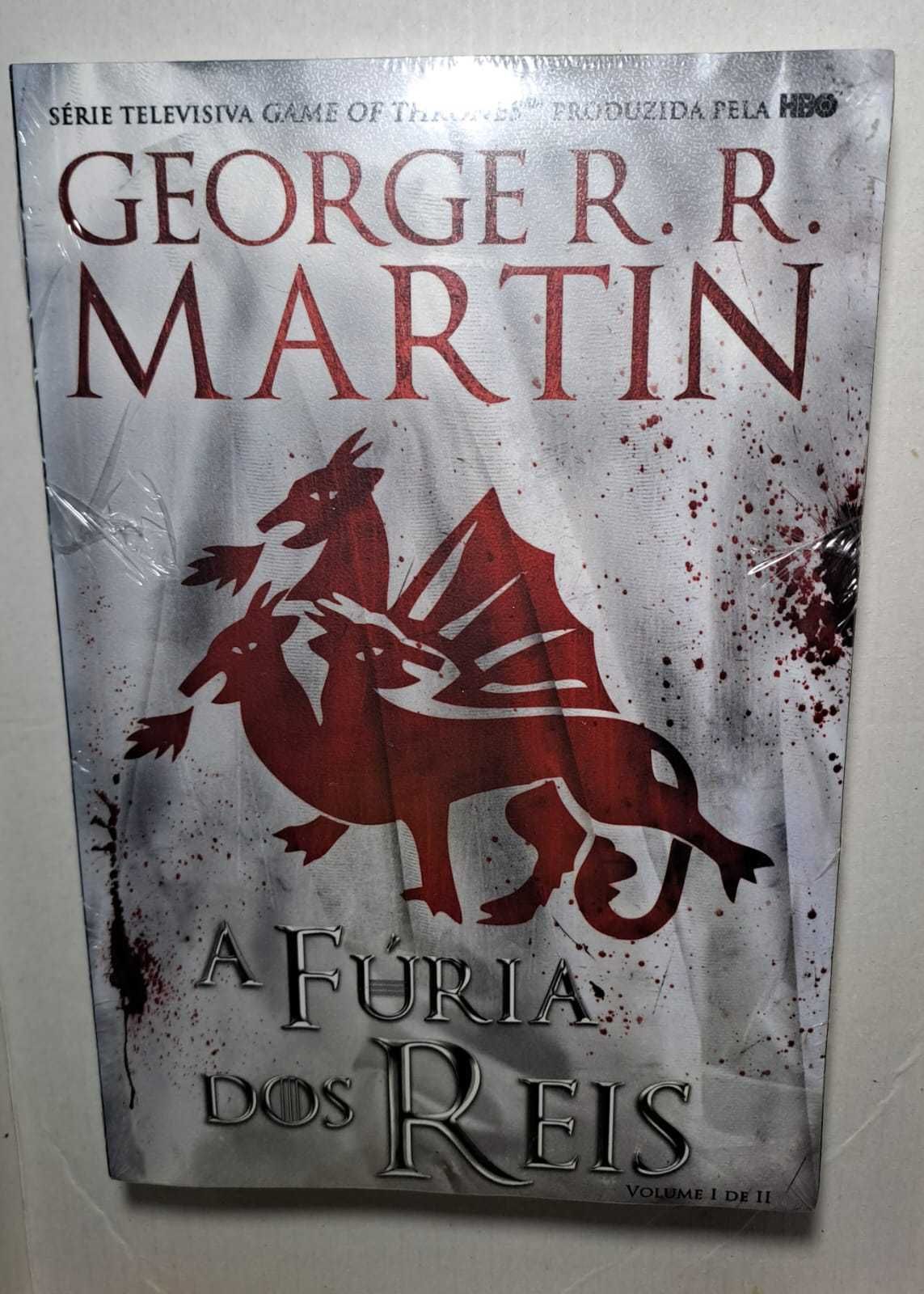 "A Fúria dos Reis" - George R. R. Martin - "Game of Thrones"