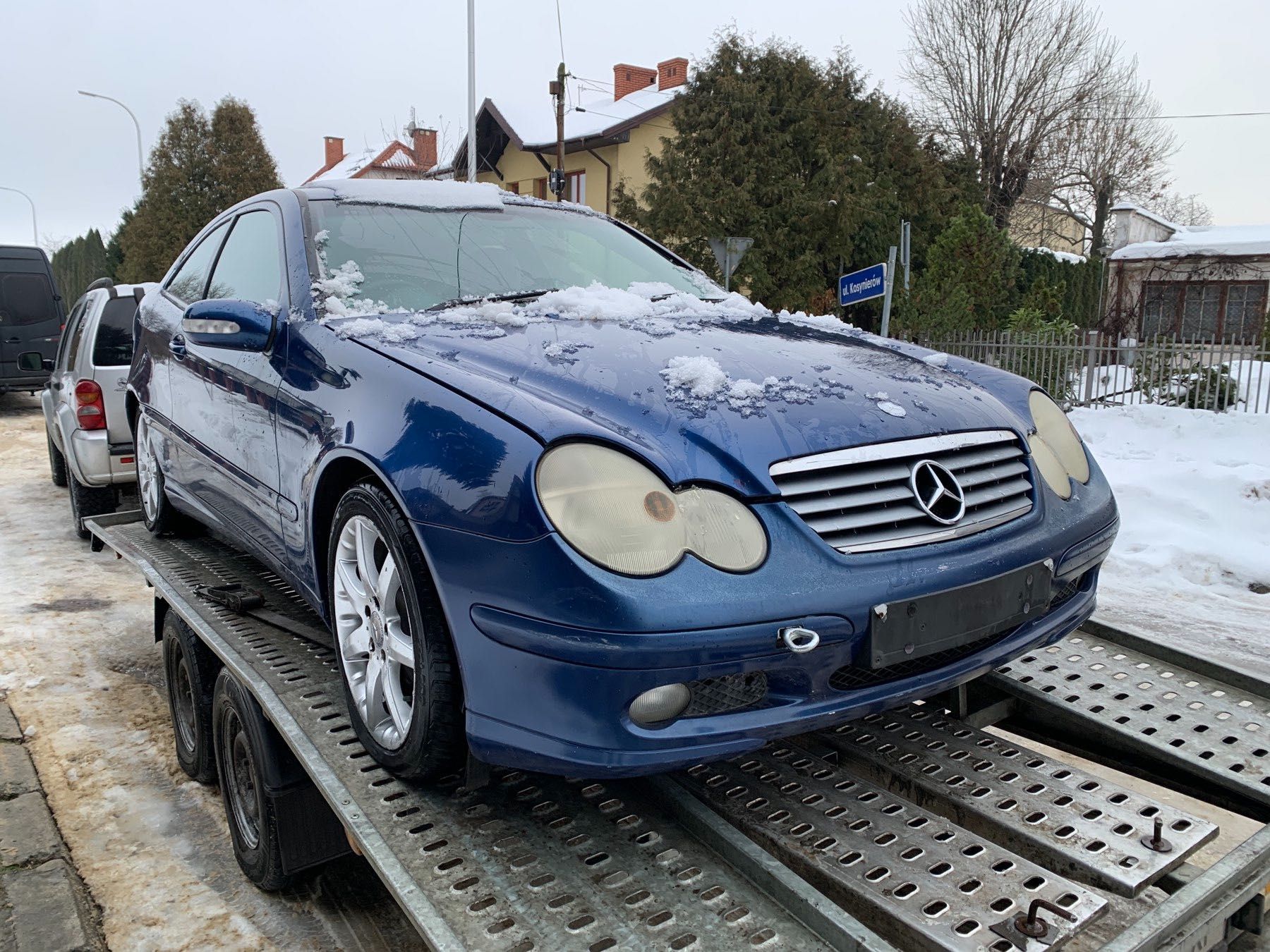 Кришка багажника купе coupe Mercedes w203 w209  Крышка  багажника купе