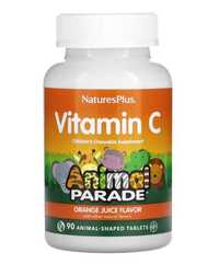 NaturesPlus Animal Parade Вітамін C дитячий, 90шт