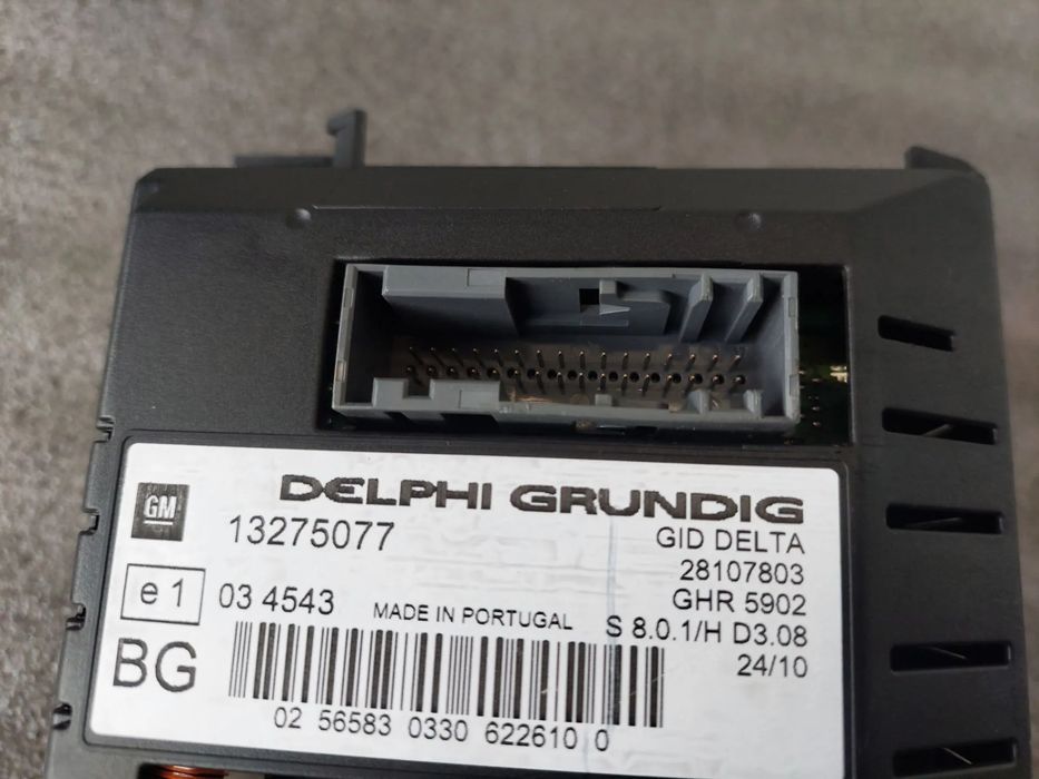 Display / ecrã de informações OPEL Astra H GTC (L08)