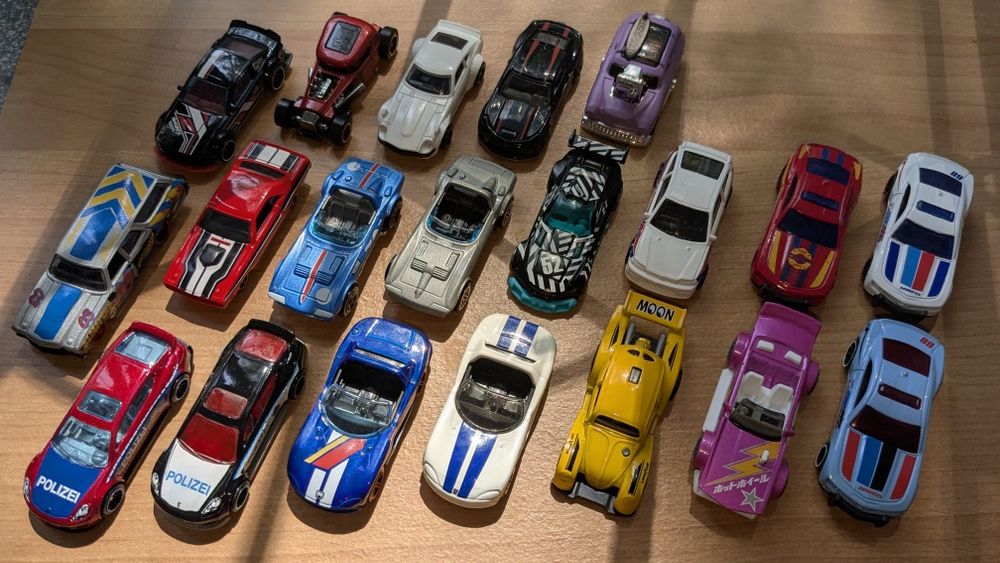 Hot Wheels resoraki (20 sztuk)