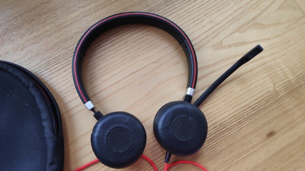 Słuchawki przewodowe Jabra Evolve 40 stereo