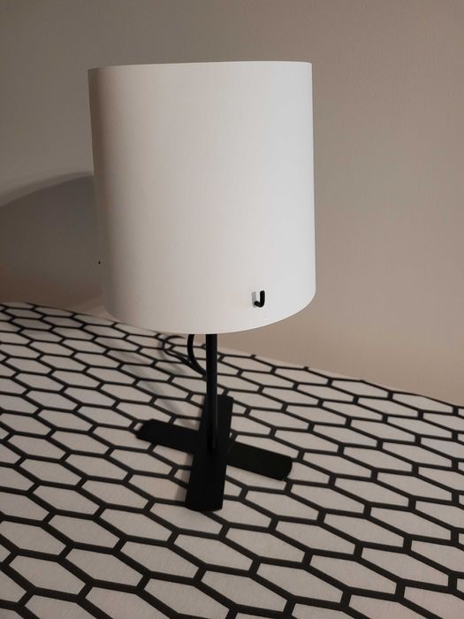 Lampka stołowa Barlast Ikea czarno-biała