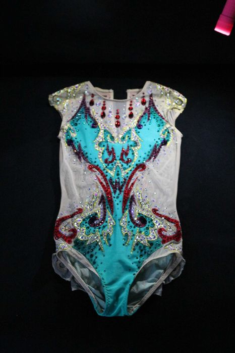 Купальник для художньої гімнастики 128 р + підкупальник