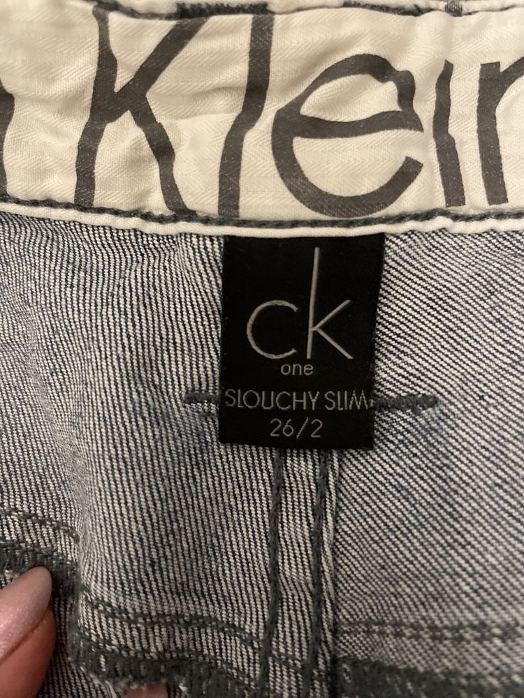 Calvin Klein spodnie jeans