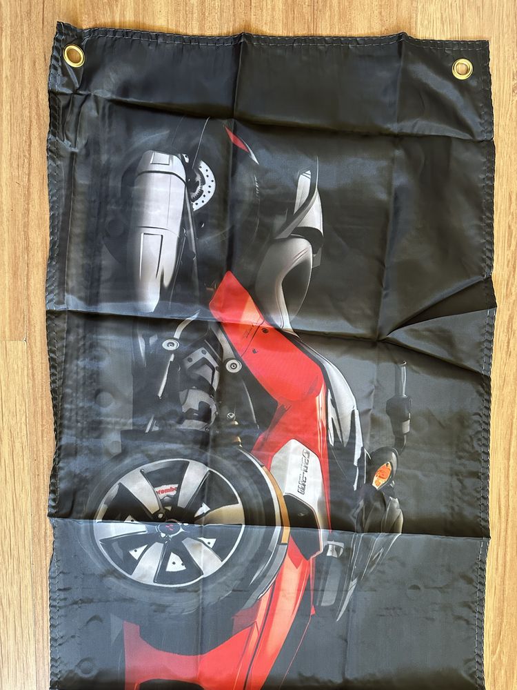 Banner materislowy Can-Am Team / Garaż