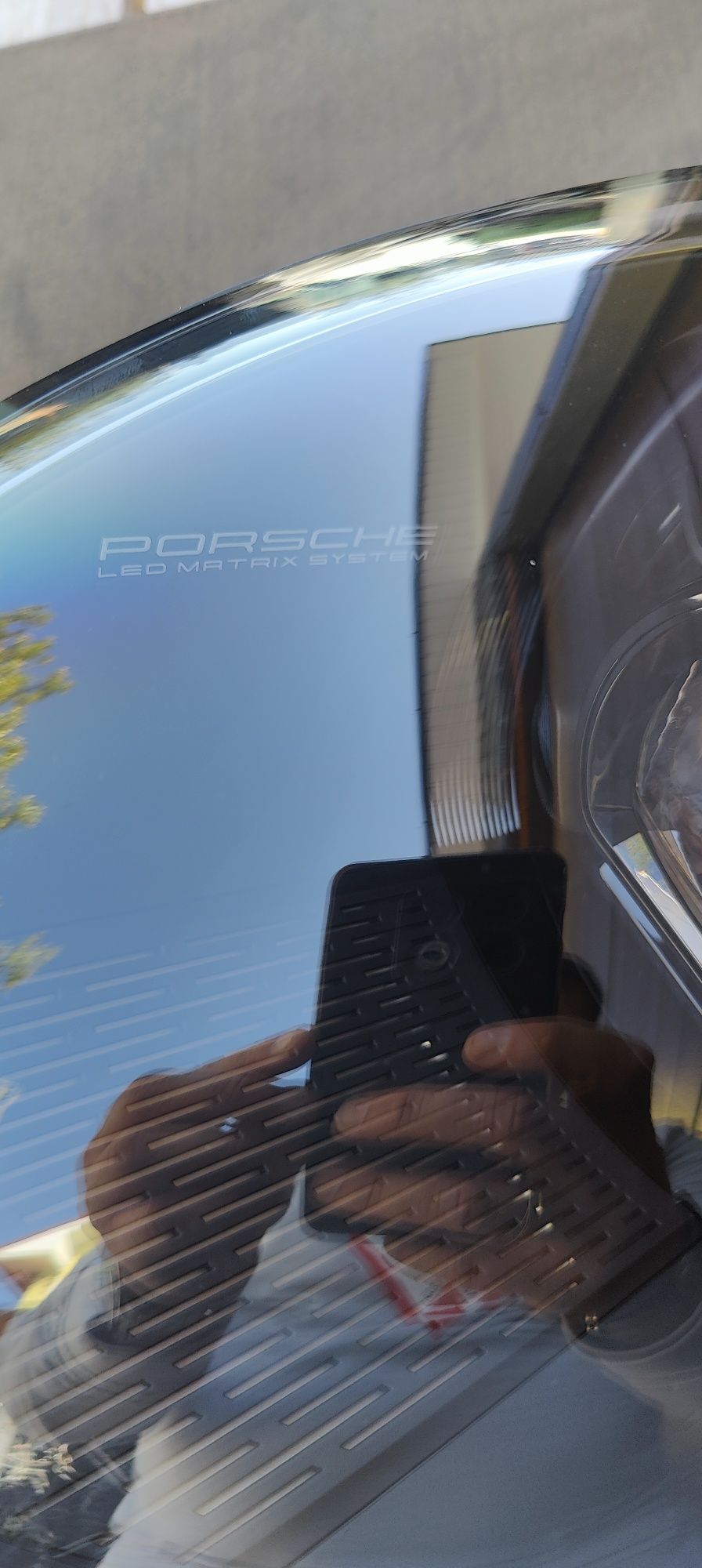 Porsche 992 Carrera фара ліва чорна full led matrix 9p5941113d