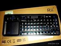 Rii Mini K06 mini klawiatura QWERTZ z funkcją pilota