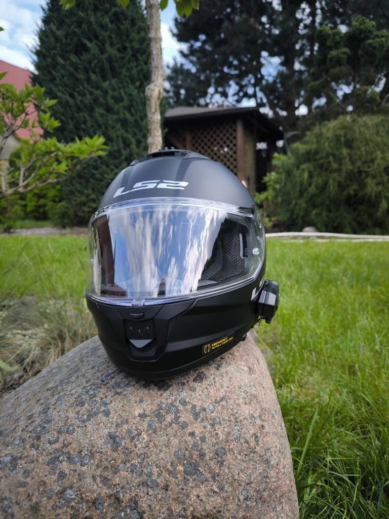 Kask LS2 FF808 STREAM II SOLID Czarny Matowy roz.M