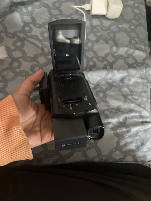 Camera Sony, 4K e cartao