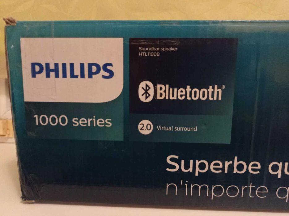 Саундбар Philips HTL1190B 40 Ват пульт