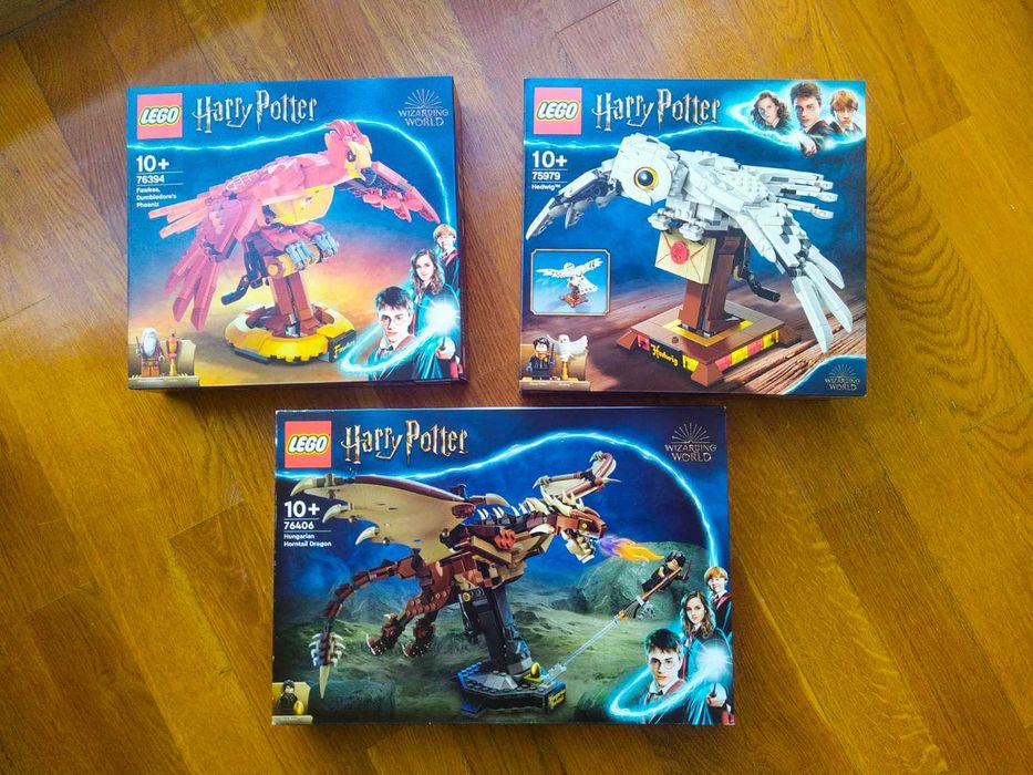 Lego Harry Potter 76394 + 75979 + 76406
