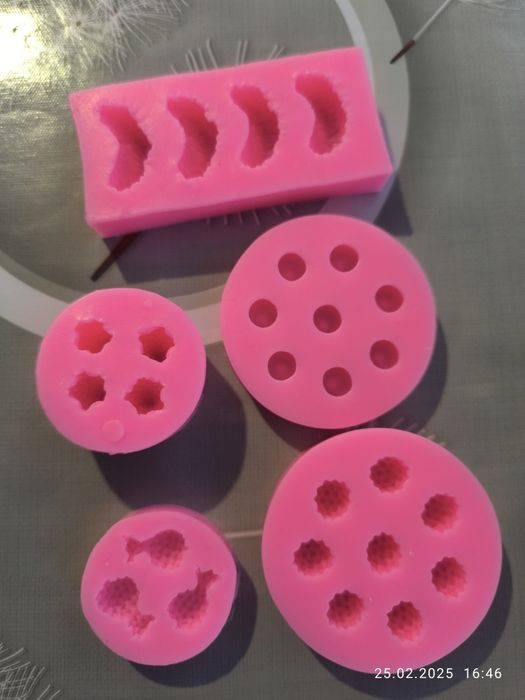 Силіконові формочки 3D 5 в 1