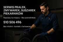 Naprawa pralek, zmywarek, suszarek – bez pośredników, szybkie terminy