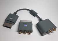 Оригінальний  Microsoft XBOX 360 Scart adapter  і  audio adapter