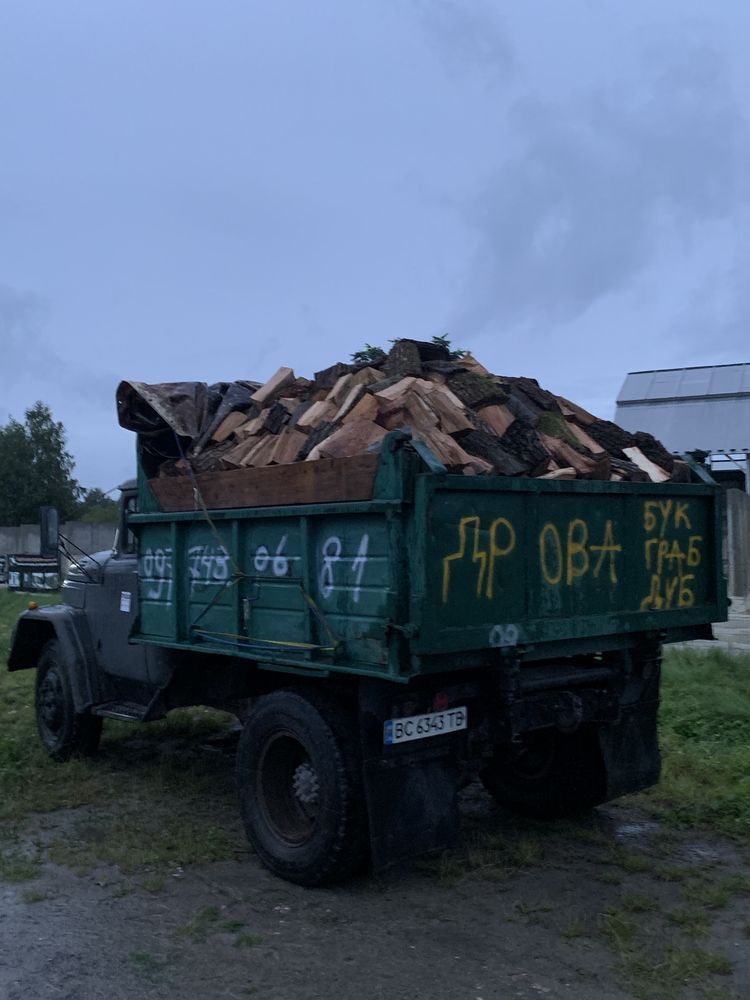Дрова рубані метрові чурки