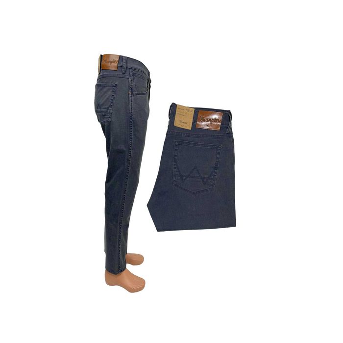 Spodnie męskie Wrangler Greensboro Navy Washed W30 L34