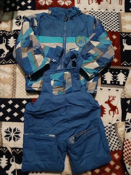Зимовий костюм , комбинезон на хлопчика 2-3роки