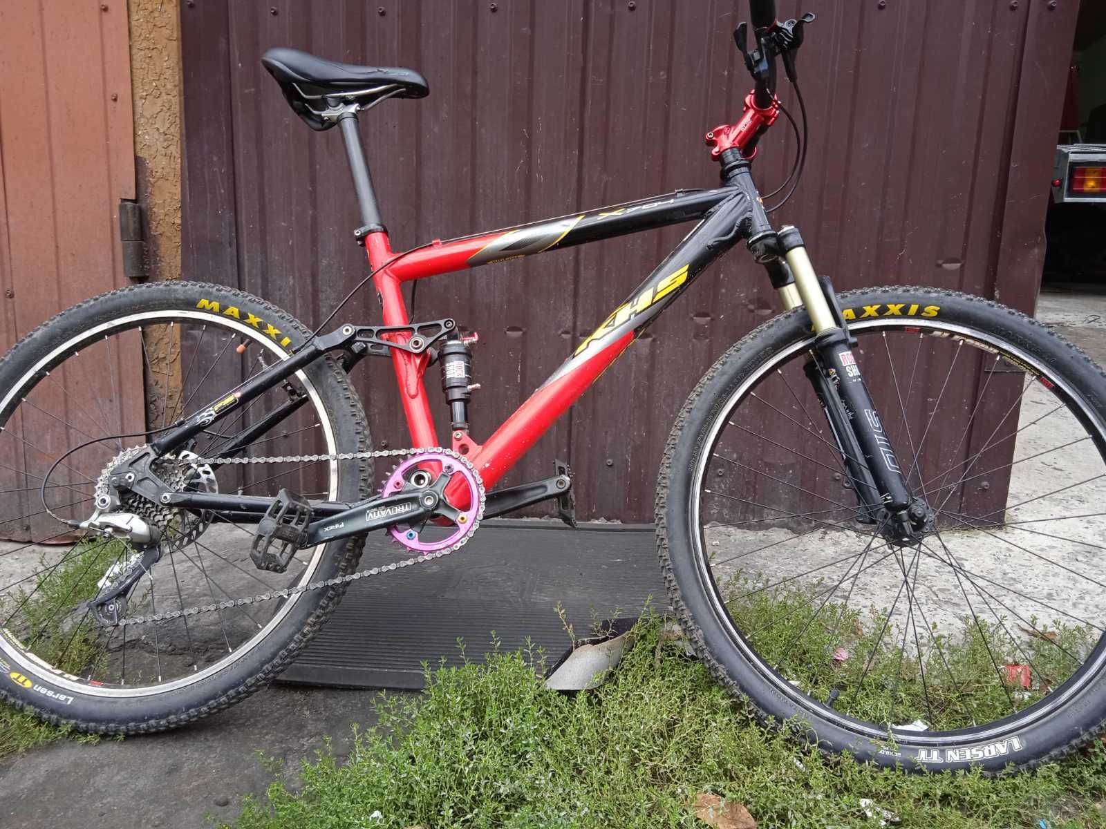 Двухпідвіс KHS x 704 rock shox Sid