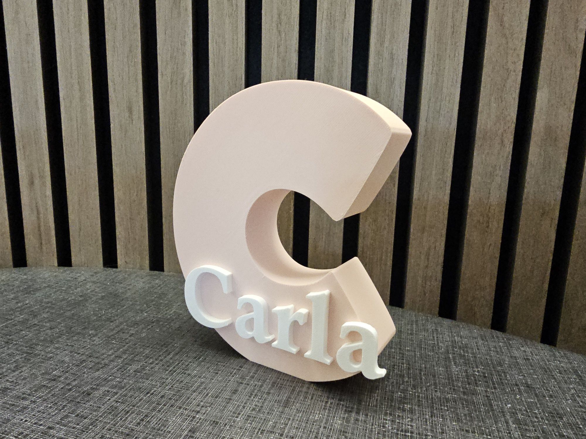 Letras personalizadas com nome
