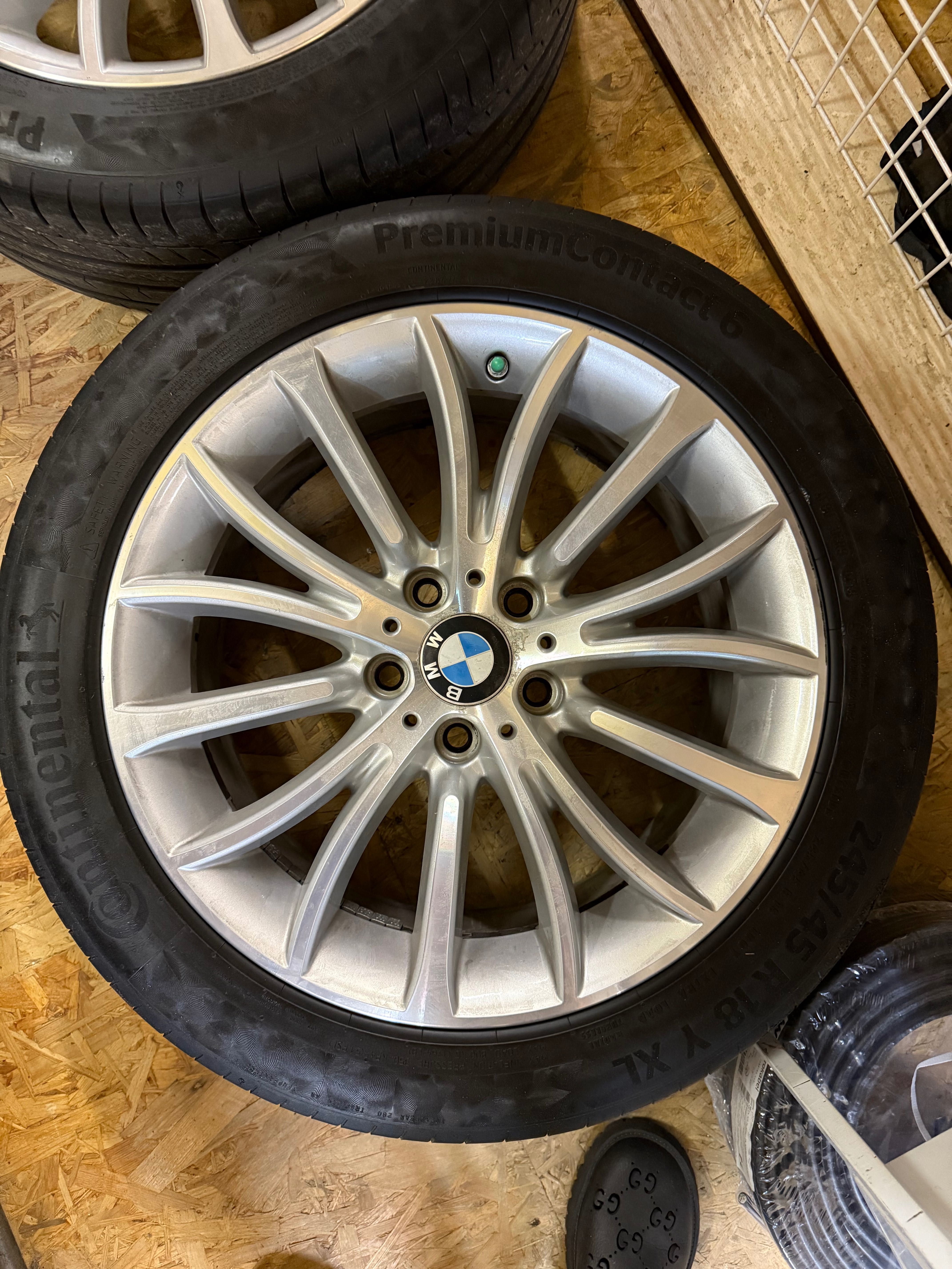 BMW koła 245/45 R18  Felgi aluminiowe 18" Wzór Styling Multi Spoke 454