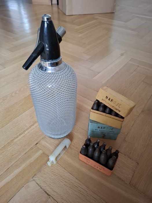 syfon Merkuria vintage PRL i naboje