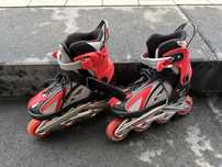 Rolki uzywane bdb stan regulowane 34-36