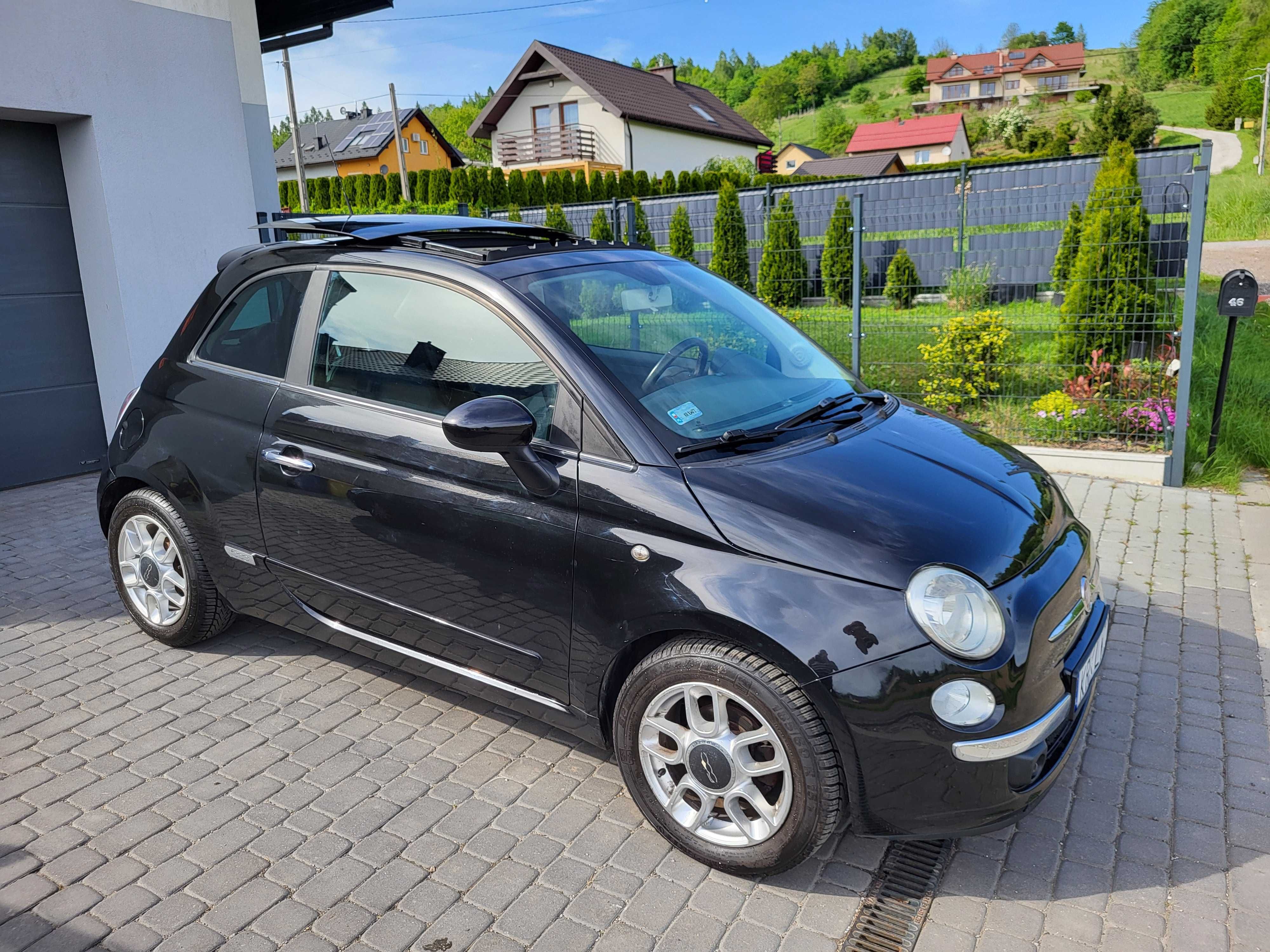 Fiat 500 1,2 8v Wersja LOUNGE, Climatronic, Dach Panoramiczny .