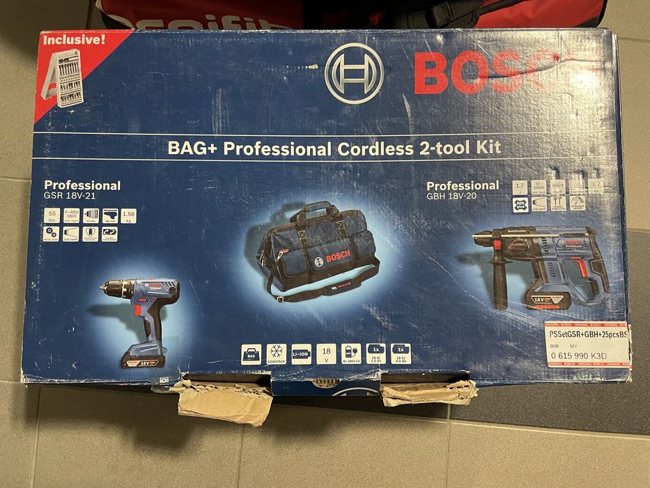 Bosch Professional Akku Zestaw x 2 Nowy