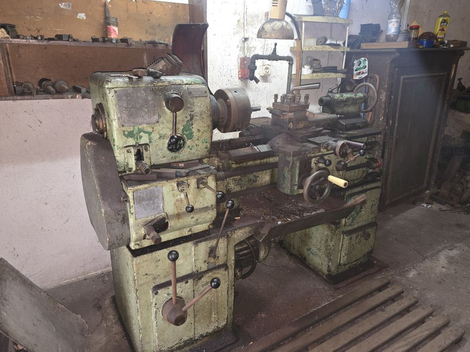 Tokarka TUE 35, Wiertarka WS-01 wraz z całym osprzętem!