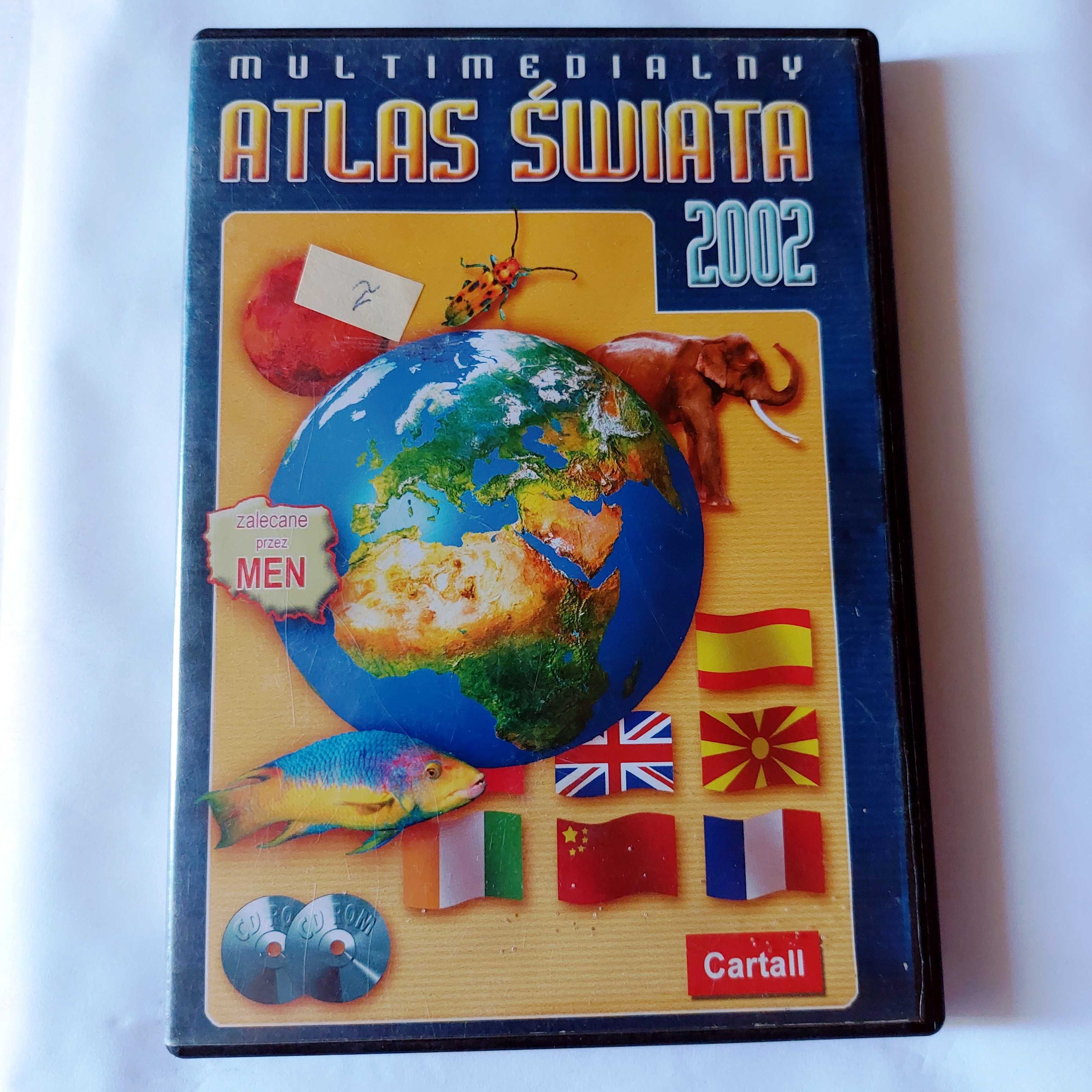 Multimedialny atlas świata 2002 | na komputer PC